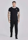 Siksilk Ribbed Ringer T-Shirt - Méret: S