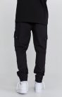 Siksilk Black Cargo Pants