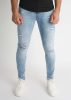 Light Blue Ripped Jeans - világoskék farmer - Méret: 36