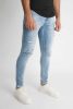 Light Blue Ripped Jeans - világoskék farmer - Méret: 31