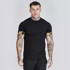 Siksilk Black Dynamic T-Shirt