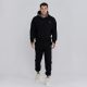 Siksilk Black Hoodie & Joggers Set - fekete melegítő szett - Méret: XS