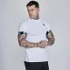 Siksilk White Tech T-Shirt - Méret: M