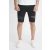 Black Ripped Short - fekete szaggatott rövidnadrág - Méret: 30