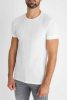 Knitted White Slim Tee - fehér póló - Méret: XXL