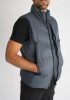 Iron Puffer West - szürke mellény - Méret: M