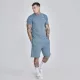 Siksilk Grey T-Shirt and Shorts Set
