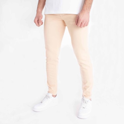 Oat Skinny Jeans - bézs skinny farmer - Méret: 31