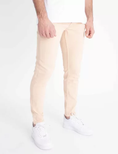 Oat Skinny Jeans - bézs skinny farmer - Méret: 36
