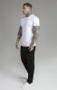 Siksilk White Muscle Fit T-Shirt