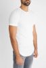 Geometry White T-Shirt - fehér hosszított póló - Méret: S