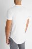 Geometry White T-Shirt - fehér hosszított póló - Méret: XL