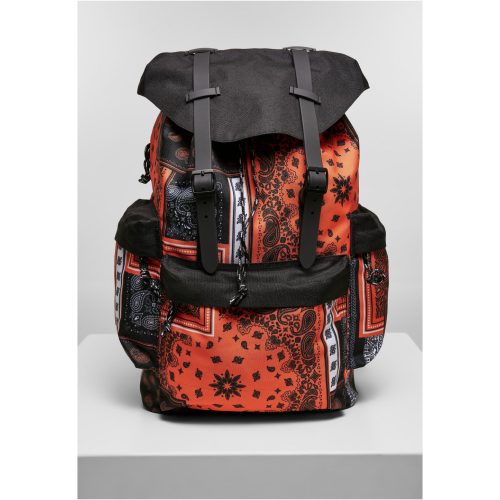 Bandana Patchwork Print Backpack - mintás hátizsák - Méret: ONE SIZE 