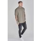 Siksilk Khaki Graphic T-Shirt