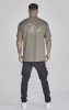 Siksilk Khaki Graphic T-Shirt