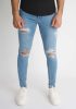 Ripped Blue Jeans - kék szaggatott farmer - Méret: 31