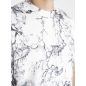 Lined Patterned Oversized T-Shirt