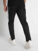 Zip Line Pants - fekete oldalcsíkos nadrág - Méret: XL