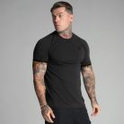 Siksilk Black Tech T-Shirt