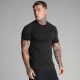 Siksilk Black Tech T-Shirt - Méret: L