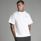 Siksilk White Logo T-Shirt 