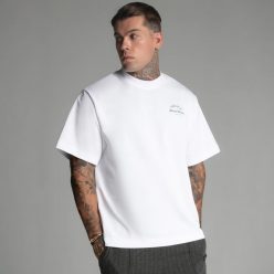 Siksilk White Logo T-Shirt 