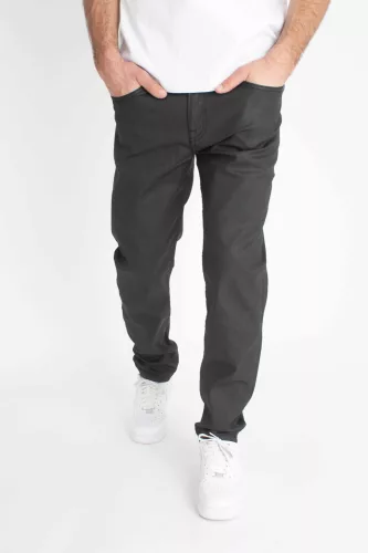 Skins Black Jeans - fekete bőrhatású farmer - Méret: 31