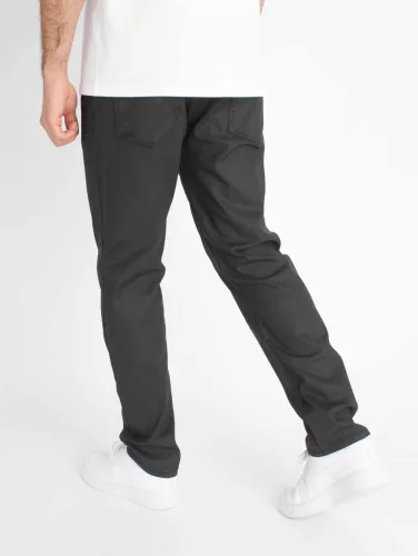 Skins Black Jeans - fekete bőrhatású farmer - Méret: 32