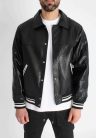 Synergy Bomber Jacket - fekete/fehér dzseki - Méret: XXL