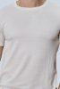 Textured White T-Shirt - slim fit póló - Méret: M 