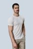 Textured White T-Shirt - slim fit póló - Méret: XL