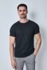 Textured Black T-Shirt