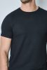 Textured Black T-Shirt