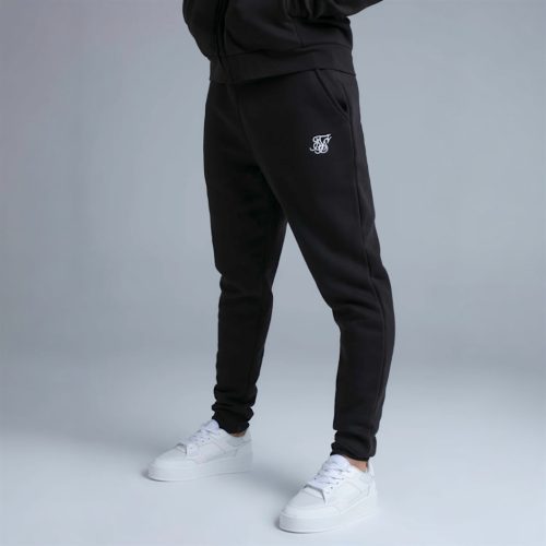 Siksilk Black Essentials Joggers - Méret: XS