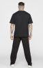 SIKSILK Black Chain Oversized T-Shirt - fekete póló - Méret: XS 