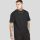 SIKSILK Black Chain Oversized T-Shirt - fekete póló - Méret: XL