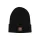 Urban Classics - Synthetic Leatherpatch Long Beanie Fekete - Méret: One Size
