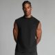 Siksilk Black Sleeveless T-Shirt