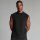 Siksilk Black Sleeveless T-Shirt - Méret: S