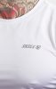 SikSilk Navy Sports Fade T-Shirt - Slim Fit póló - Méret: XXL