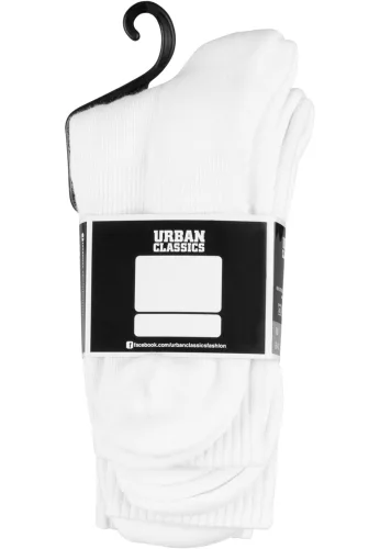 Urban Classics - Sport Socks 3-Pack Fehér - Méret: 39-42