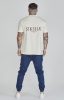 Siksilk Ecru Graphic Tee - törtfehér póló - Méret: S