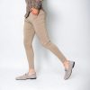 Brown Slim Pants - barna szövetnadrág - Méret: L
