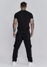 Siksilk Black Relaxed Fit T-Shirt - Méret: XS