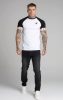 Siksilk White Tech T-Shirt - fehér póló - Méret: L