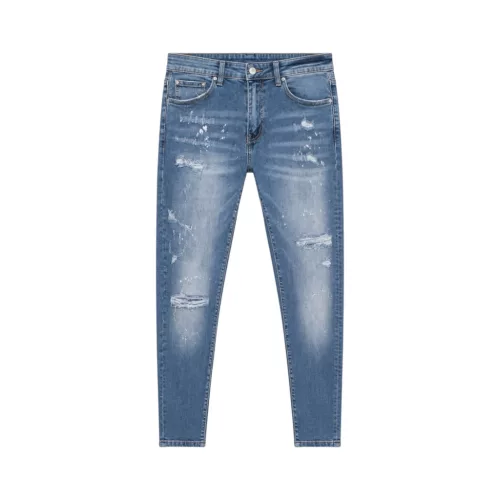 Distressed Skinny Farmernadrág - Méret: 30