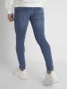 Blue Marine Jeans - kék szaggatott farmer - Méret: 40