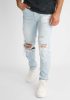 Destroyed Loose Jeans - szaggatott farmernadrág - Méret: 30