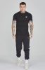 Siksilk Black Tech T-Shirt - fekete póló - Méret: XS