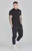 Siksilk Black Tech T-Shirt - fekete póló - Méret: XS